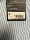 Nwt Men s Footjoy Seersucker Shorts  Size  34  Color  Light Blue white  m10 27 