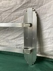 Antique Industrial Art Deco Chrome Brass Door Push Pull Handle Vintage 93-25e
