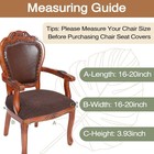 Dining Chair Seat Covers For Dining Room Chairs With Arms Set Of 4 Water