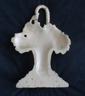 Antique Hubley  152 Cast Iron Door Stop Basket Of Flowers