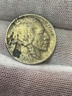 1913 Type 1 Higher Grade Full Horn Buffalo Nickel -  Better Date Us Coin 