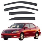 Rain Guards Compatible With 2003-2008 Toyota Corolla  Acrylic Slim Style
