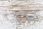 Vintage Mid Century Modernist Pair Bird Sterling Silver Brooch 925 Pdes Designer