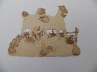 Antique Victorian Die Cut Embossed Scrap Paper Horses