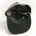 Harley Davidson Snapback Hat Mens One Size Charcoal Grey Flat Brim Cap Unworn 