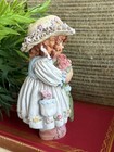  Cuqui Spanish Handmade Figure-   they Are For You     Girl    Roses  6   h   487