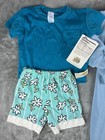 Vtg 80s 90s Baby Clothing Polar Bear Sweatshirt Sweatpants Shorts Sz 18 Months