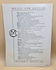 Vintage Niccolo Paganini Grand Sonata Solo By Meyerriecks Guitar Sheet Music Euc