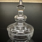 Vtg X-large Glass Tall Apothecary Pharmacy Drugstore Display Jar 16    With Lid