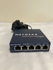 Netgear Prosafe 5 Port Gigabit Switch Gs105 V3 With Power Cord