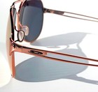 New  Oakley Caveat Polarized Galaxy Rose Gold 60mm Aviator Womens Sunglass 4054