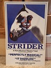 Strider Musical Theater Broadway Window Card Poster 14  X 22 