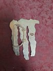 Belt Buckle - Letter M - Monster Energy Buckle Black And Baby Blue