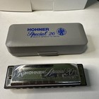 560 20 Hohner Special 20 Harmonica Key Of D   Germany  Marine Band W case 