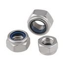 M3 M4 M5 M6 M8 M10 M12 Nylon-insert Locknuts  A2-304 Stainless Steel Din985