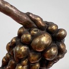 Vintage Sterling Silver 925 Figure Statue Two Winemakers On Stone Base Marked