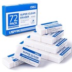 Pencil Erasers  Pencil Eraser  72 Pack   White Erasers  Erasers For 72 Pack