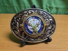 Vintage Elks B  P  O  E  Belt Buckle Gold Tone