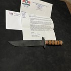Miami Vice Tv Show Rubber K-bar Knife Prop Naslemm Coa Museum Provenance Letter