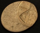 Lincoln Memorial Cent Struck 60  Off Center Error Not Full Date Penny  112