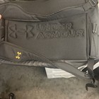 Under Armour Contain Duo Duffel Backpack Bag - Storm Black Gray Travel Sports 