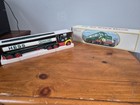 Hess 1984 Gasoline Toy Tanker Truck Bank W  Box - Green white red yellow