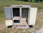 Antique Metal Wooden Ice Box Coldair Standard Refrigerator Co 1900s