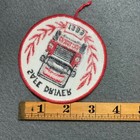 Vintage 1989 Safe Driver Carolina Freight Truck Trucker Trucking Patch G0