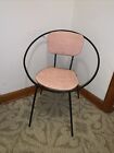 Child Hoop Chair  Mcm Mid Century Modern  Vintage  Original  Cute  Wrought Iron 
