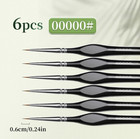 6pcs Fine Tip Paint Brush Set For Acrylic  Models   Miniature Detailing - New