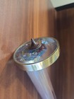  Vtg  van Cort Instruments Wood And Brass Crystal Orbiter Kaleidscope Pre-owned