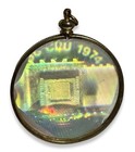 Vintage Intel 8080 Cpu 1974 Hologram Medallion Pendant Dual Sided Tech Rare