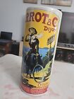 Vtg Mid Century Vase With Early 1900s French Bike Advertising 13 