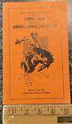 Vintage Rare Sparta Mi  Championship Rodeo Memorabilia 3rd Annual Program  1948 