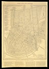 1908 Antique New Orleans Street Map Vintage City Map Of New Orleans Louisiana