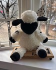 Valley The Valais Blacknose Sheep Lamb Scentsy Buddy Retired Plush Black   White