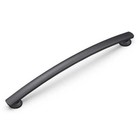 American Diner 8-13 16 In  Modern Arch Cabinet Pull Matte Black Handle For Kitch