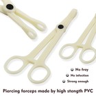 Body Piercing Kit - 43pcs Professional Piercing Tool Kit With 12g 14g 16g 18g   