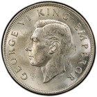 New Zealand  1937 George Vi Half Crown  Pcgs Ms 64