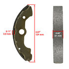 Caltric Front Brake Shoes For Honda 06450-hn5-671 Front Brake Shoes Atv