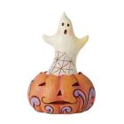 Jim Shore Heartwood Creek Halloween 2022 Mini Ghost In Pumpkin Figurine 6010676