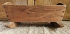 Antique Baby Doll Cradle   Handmade Farmhouse Primitive Decor   Wooden Display
