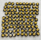 Bottle Caps W texas Shape  100 yellow great For Crafting  Earrings   Table Top  