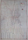 1959 Phillips 66 Road Map Milwaukee Wisconsin Wauwatosa Whitefish Bay Shorewood