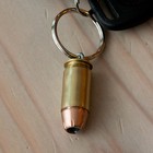   45 Auto Pistol Acp Hollow-point Bullet Key Chains - Handmade In Usa