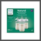 Philips Avent 3pk Glass Natural Baby Bottle With Natural Response Nipple -