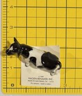Hagen Renaker Figurine   Holstein Bull  292   Miniature On Original Card 1989
