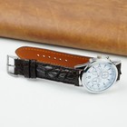 20mm Brown Real Crocodile Leather Watch Band Men Crocodile Hornback Watch Strap