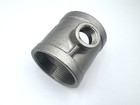 Stainless Steel Tee Reducer 2  - 1 2   Npt Pipe Rt-200-050