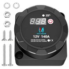 12v 140amp Smart Dual Battery Isolator Switch Waterproof Voltage Sensitive Relay